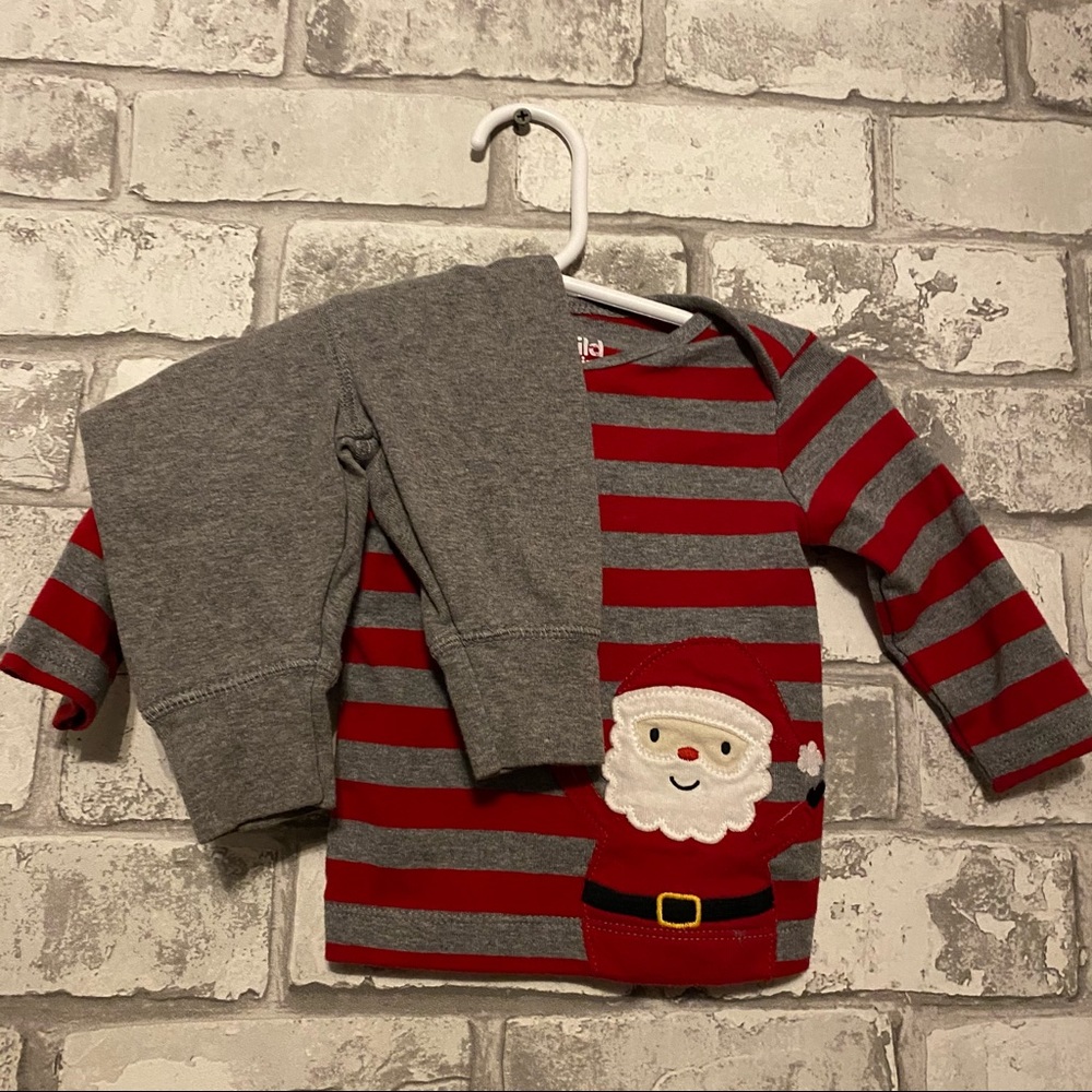 Baby Boy’s Ho Ho Ho Santa Two Piece Size 0-3 Months
